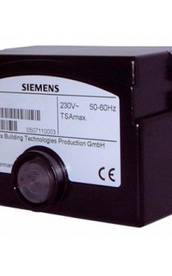Автомат горения Siemens LME22.233C2 для 2-ступенчатых горелок, с системой управления приводом, AC 230В