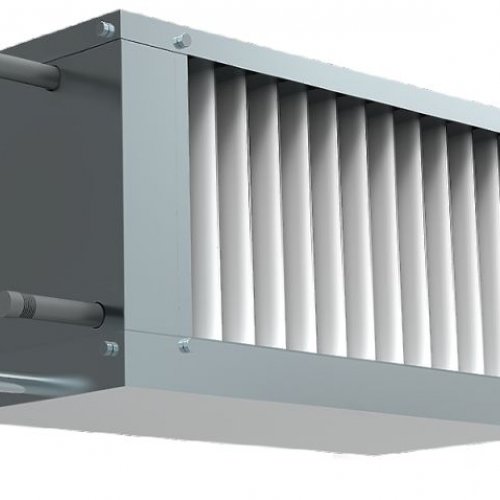 Водяной охладитель для прямоугольных каналов Shuft WHR-W 400×200-3