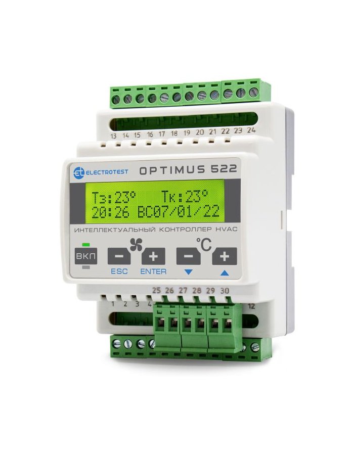 Контроллер Electrotest OPTIMUS 522