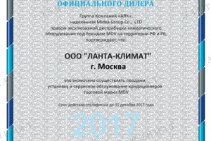 Сертификат MDV