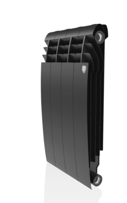 Радиатор Royal Thermo BiLiner 500, 4 секции, Noir Sable