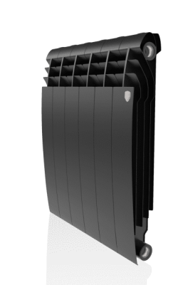 Радиатор Royal Thermo BiLiner 500, 6 секций, Noir Sable