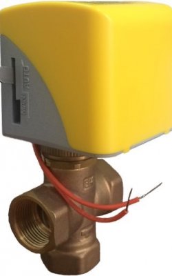 General Climate GVM-2320A3 (3/4”), клапан 3х ходовой с электроприводом