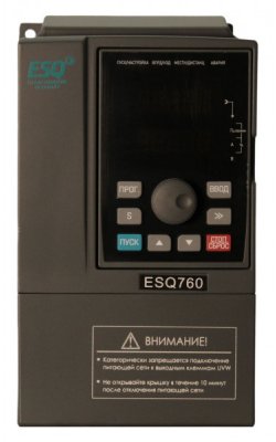 Частотный преобразователь ESQ-760-2S-0040 4/5.5кВт 220В