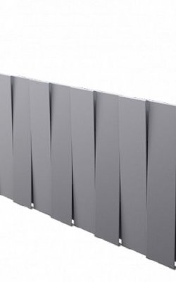 Биметаллический дизайн-радиатор Royal Thermo PianoForte 200, 14 секций, Silver Satin