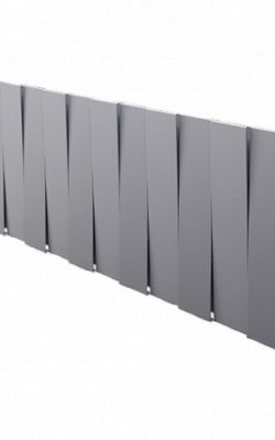 Биметаллический дизайн-радиатор Royal Thermo PianoForte 200 VD, 18 секций, Silver Satin
