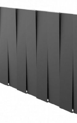 Биметаллический дизайн-радиатор Royal Thermo PianoForte 300, 12 секций, Noir Sable