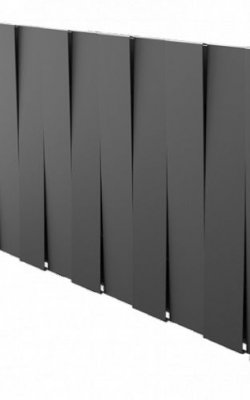 Биметаллический дизайн-радиатор Royal Thermo PianoForte 300 VD, 14 секций, Noir Sable