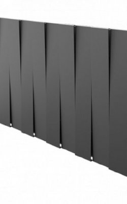 Биметаллический дизайн-радиатор Royal Thermo PianoForte 300 VD, 16 секций, Noir Sable
