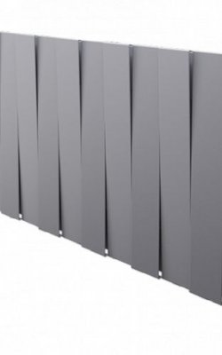 Биметаллический дизайн-радиатор Royal Thermo PianoForte 300 VD, 16 секций, Silver Satin