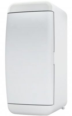 Щит навесной Tekfor UNN 40-02-2 2 модуля, IP41, непрозрачная белая дверца