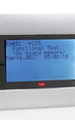 Carel PGDE000FZ0 Графический терминал (дисплей) PGDEvolution, для встраивания или монтажа на панели, белая подсветка, звуковой сигнал
