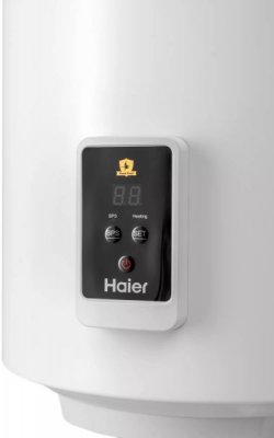 Накопительный водонагреватель Haier ES100V-A5 объёмом 100 литров с нижней подводкой воды, электронным управлением.