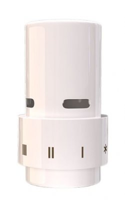 Термоголовка жидкостная Royal Thermo Design, Click, цвет белый (Артикул: RTE 07.0004)