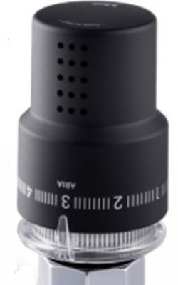 Термоголовка жидкостная Royal Thermo Design, М30×1,5, цвет черный (Артикул: RTO 07.0008)