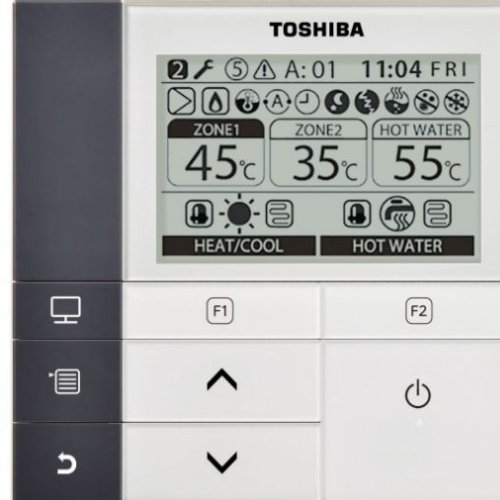 Toshiba HWS-AMS54E панель управления теплового насоса Estia
