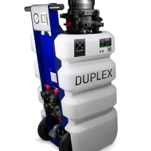 X-PUMP 85 DUPLEX COMBI насос для безразборной промывки теплообменного оборудования и инженерных систем