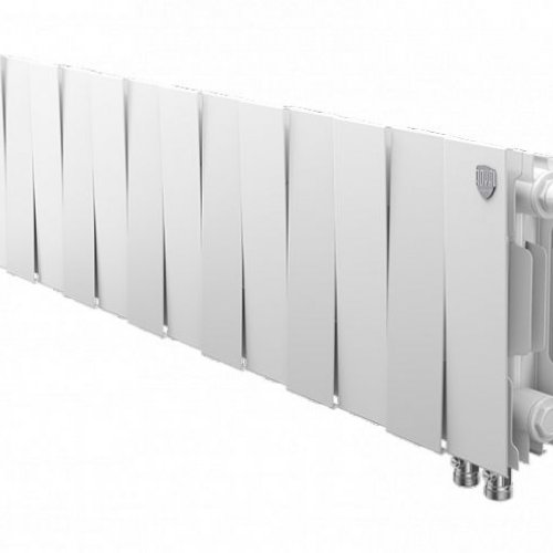 Биметаллический дизайн-радиатор Royal Thermo PianoForte 200 VD, 14 секций, Bianco Traffico