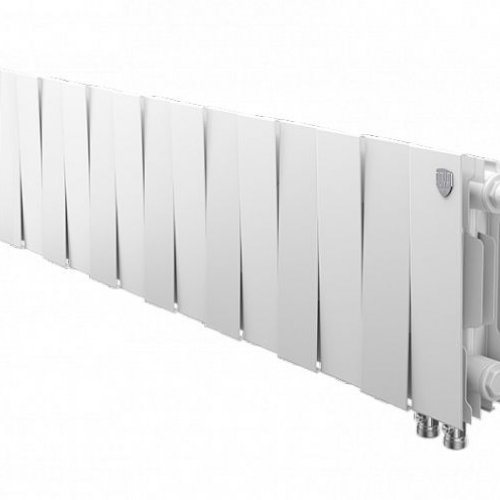 Биметаллический дизайн-радиатор Royal Thermo PianoForte 200 VD, 16 секций, Bianco Traffico