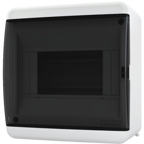 Щит навесной Tekfor UNK 40-06-2 6 модулей, IP41, прозрачная черная дверца