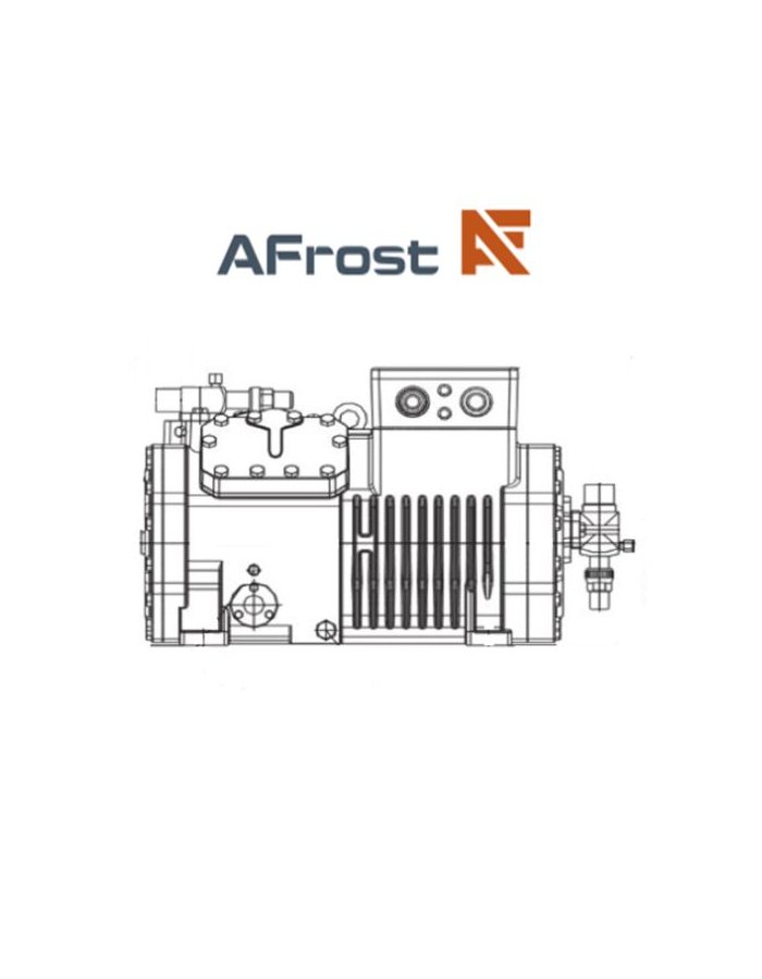 Поршневой полугерметичный компрессор AFrost AF-6WG-50.2 (Аналог поршневого компрессора Bitzer 6F-50.2Y)