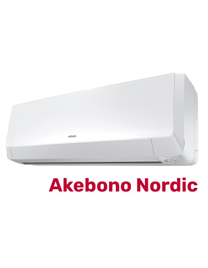 Hitachi Akebono Nordic RAK-50RXE/RAC-50WXEN сплит-система — тепловой насос настенного типа