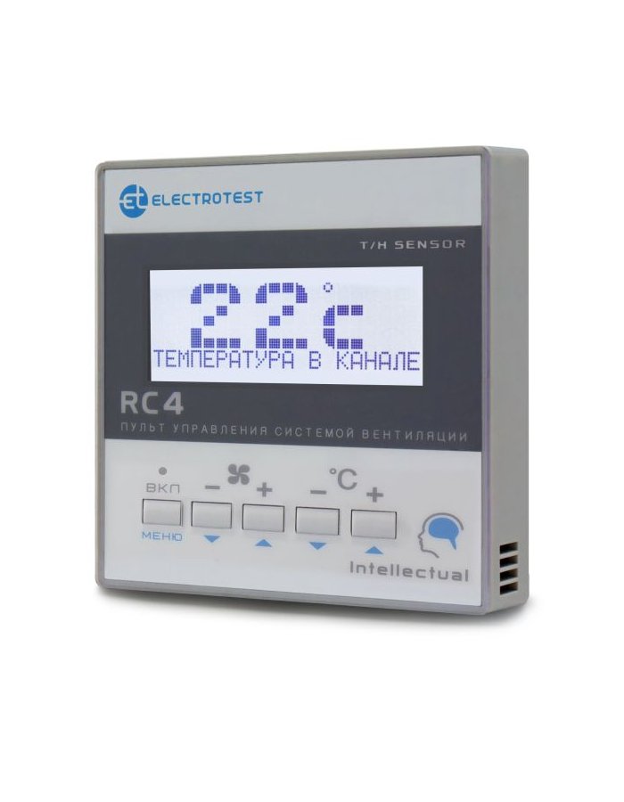 Electrotest RC 4 проводной пульт управления вентиляцией
